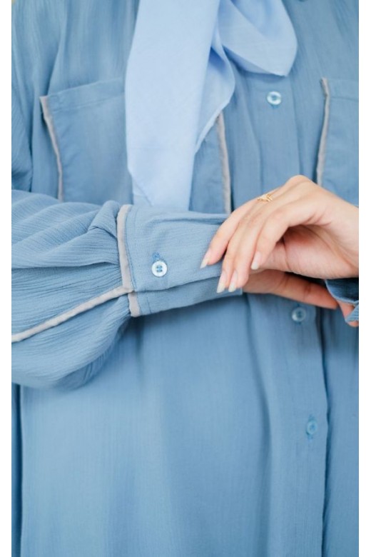Alya Blouse Denim
